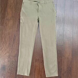 Vuori Pants Mens 34x34 Dark Oregano Meta Pant Athletic Slim Stretch Cotton